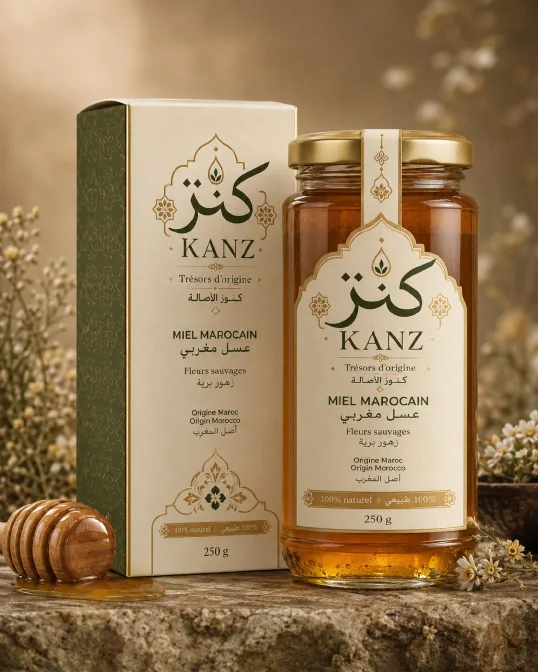 Pot de miel marocain KANZ